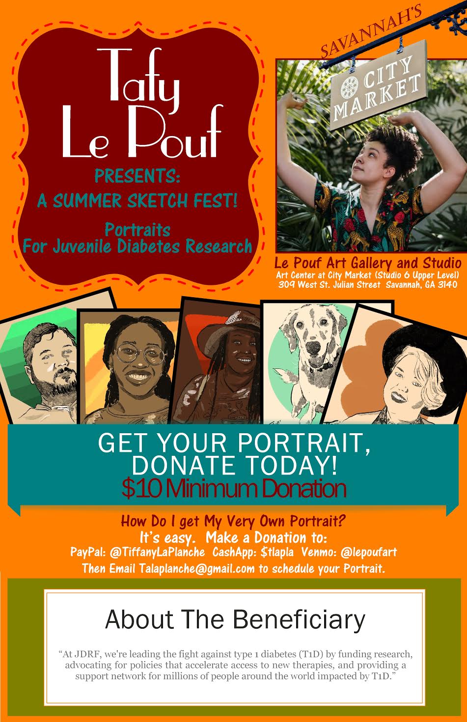 Portraits for a Good Cause