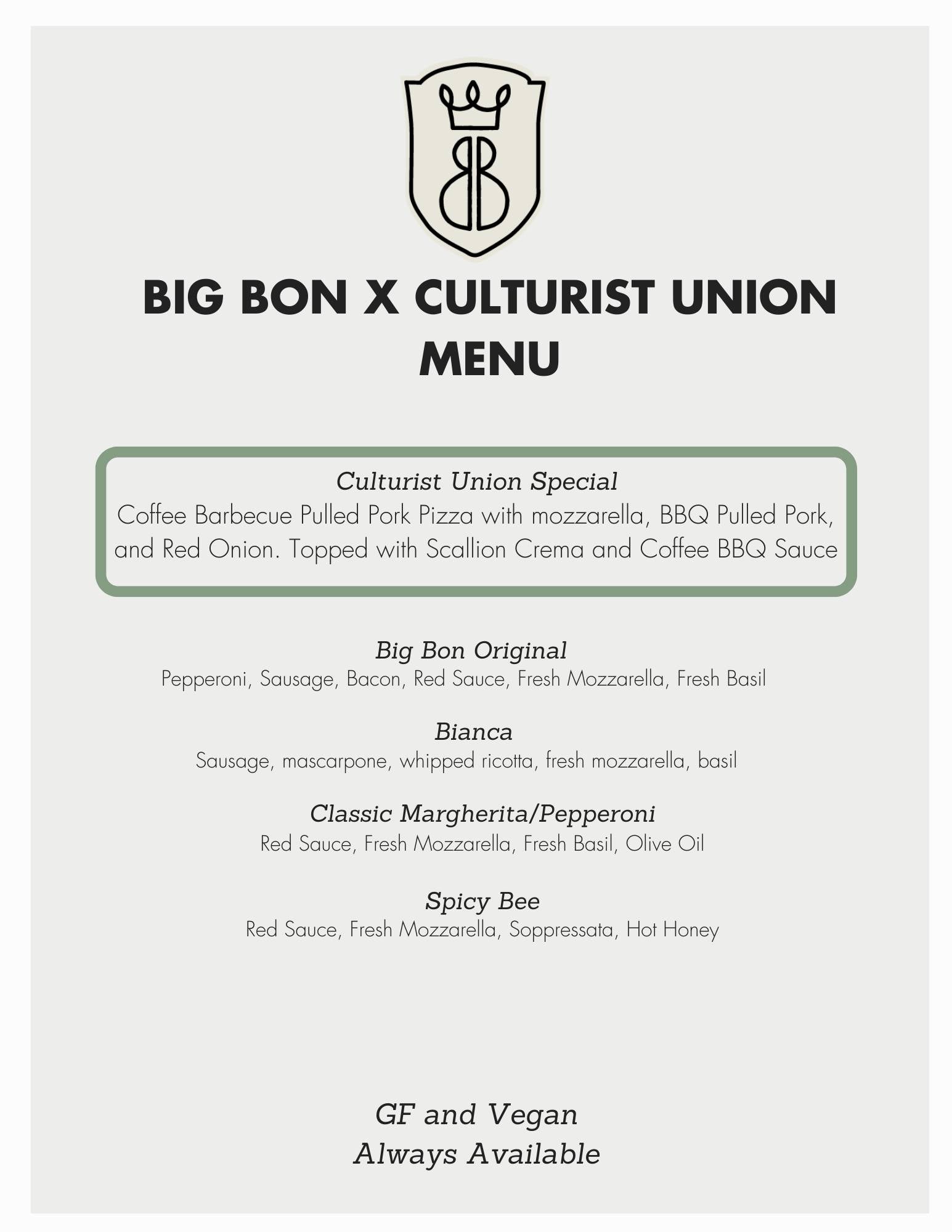 First Friday Pizza Pop-Up