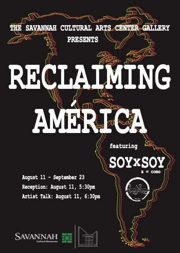 Reclaiming América - Le Pouf Art