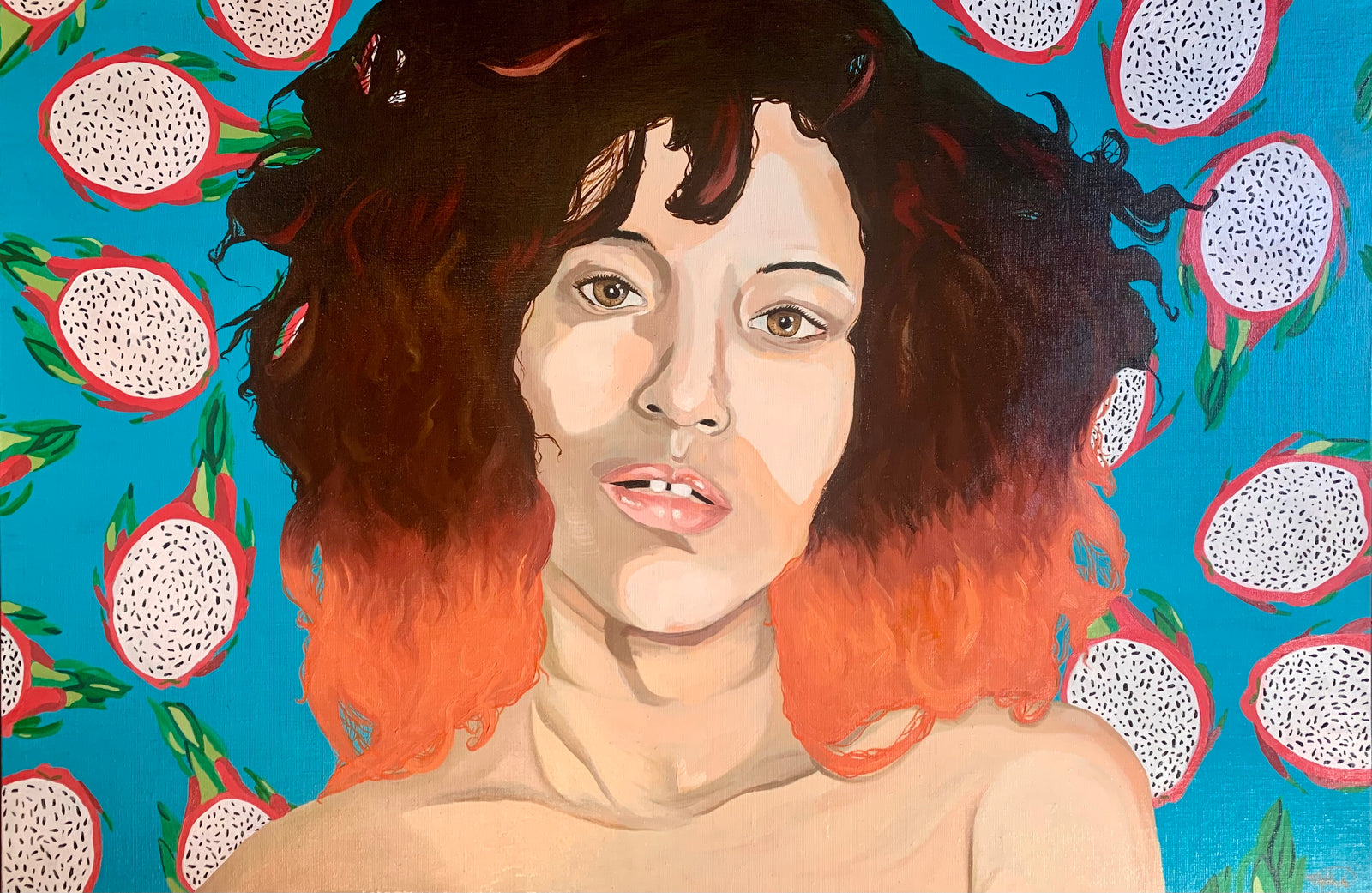 Amante de la fruta del dragón